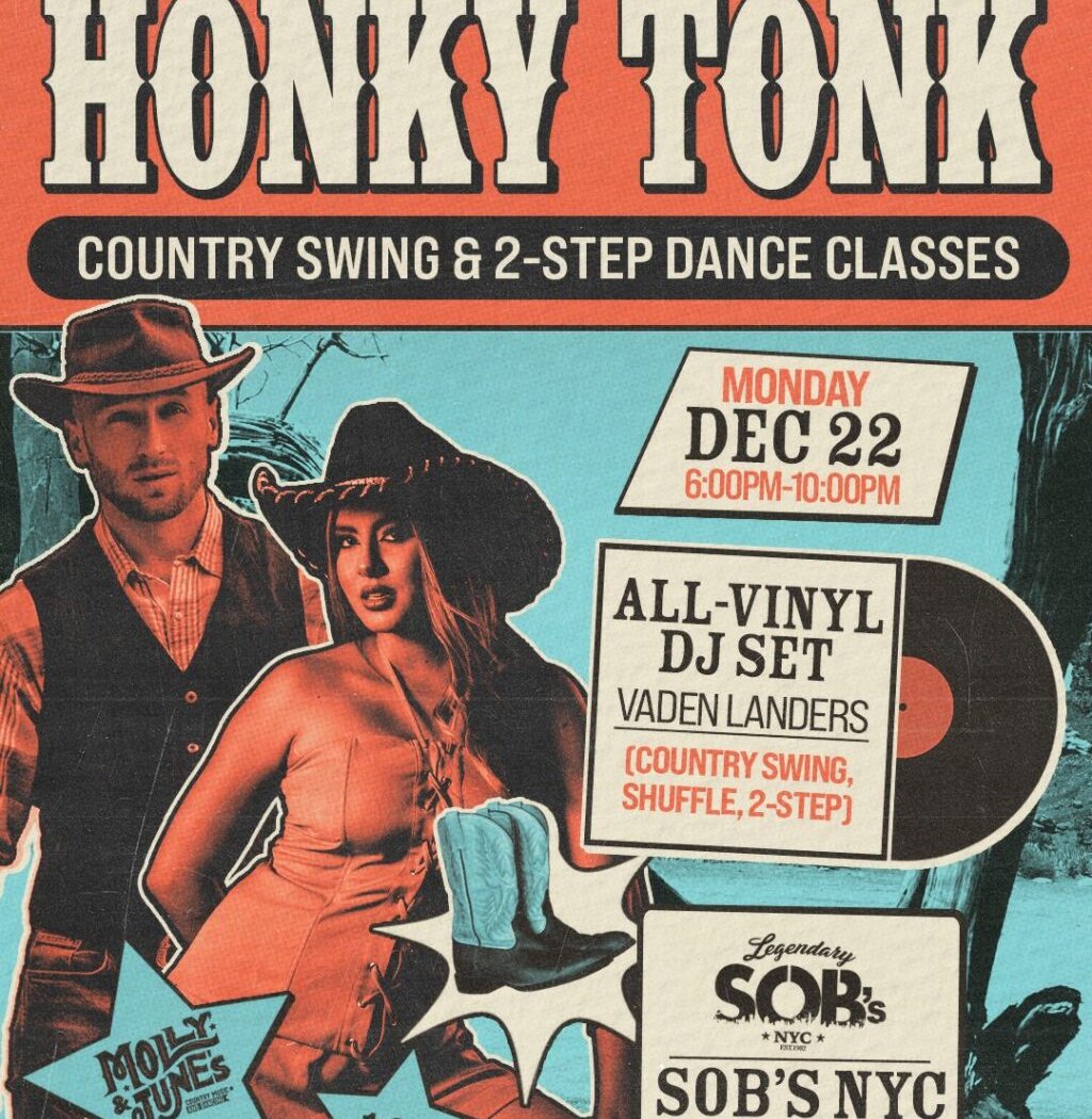 Molly & June’s Honky Tonk: Country Swing & 2-Step Dance Classes 1